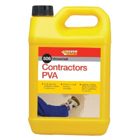 Everbuild 506 Contractors PVA - 5 Litre