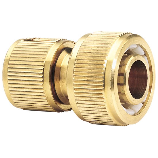 Brass Garden Hose Connector - 3/4"      