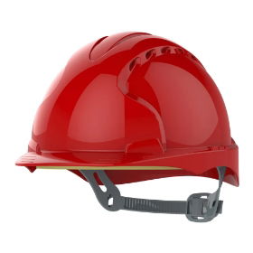 JSP EVO2® Vented Safety Helmet - Red