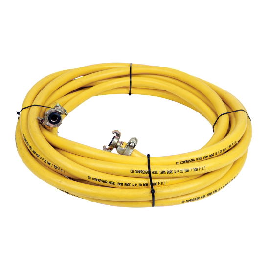 Compressor Hose 3/4" X 15Mtr Yellow - from Tiger Supplies Ltd - 720-04-16