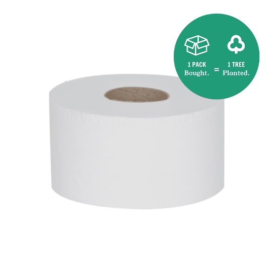 Serious Mini Jumbo Toilet Roll - Pack of 12