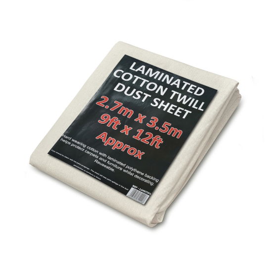 Laminated Dust Sheet - 12' x 9'