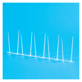 Defender Polycarbonate 4 Point Bird Spikes - 1m