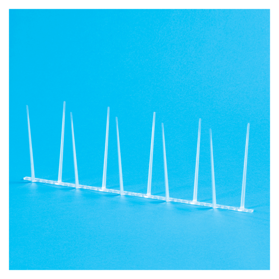 Defender Polycarbonate 4 Point Bird Spikes - 1m