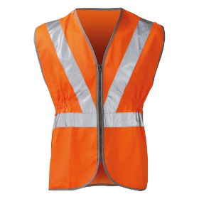 Rail Hi Vis Waist Coat - Orange