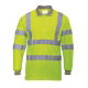 S277 Hi Vis Long Sleeved Polo