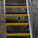 Anti-Slip GRP Stair Treads - Black/Yellow