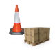 JSP Navigator Road Cone - 2 Part - 750mm - Pallet of 150