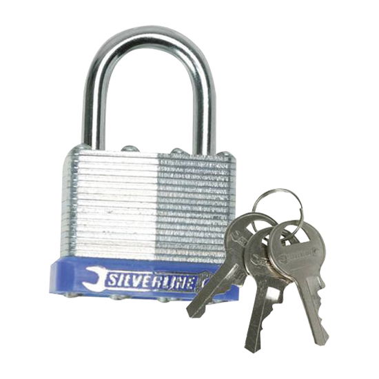 Laminated Padlock - 50mm - from Tiger Supplies Ltd - 845-16-40