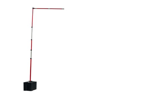 Goalpost Cantilever Kit 2 c/w Ballast Blocks & Solid Arm