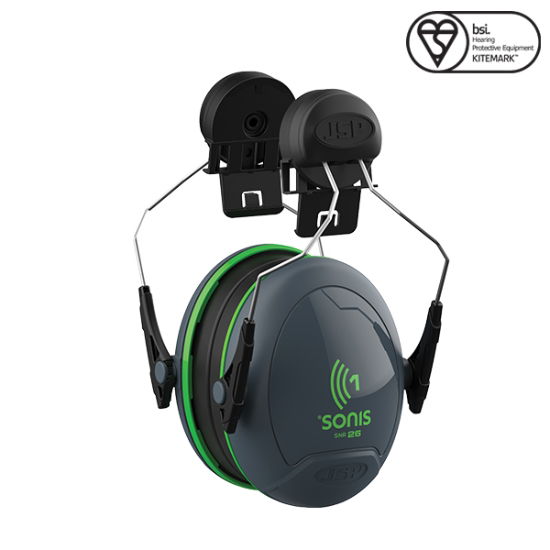 JSP Helmet Mounted Sonis1 Ear Defenders 