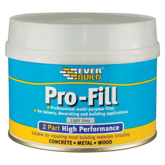 Pro-Fill 2 Part Grey High Performance Multi Purpose Filler  - 500g