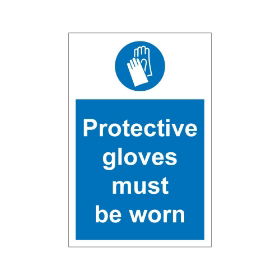 Protective Gloves must be worn