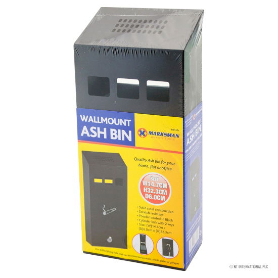 Wall Mounted Cigarette Bin