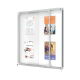 External Magnetic Lockable Notice Board