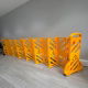 TRAFF TEX™ Portable Expandable Barrier - Yellow - 3.8m