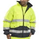 Hi Vis Two Tone Bomber Jacket 