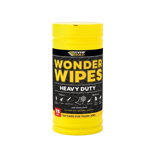 Everbuild Heavy Duty Wonder Wipes - Pack of 75