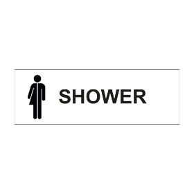 Gender Neutral Shower  - 300x100mm