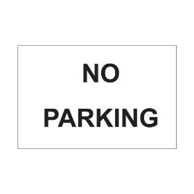 No parking - 300mm x 200mm