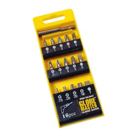 16 Pc Screwdriver Bit Set - from Tiger Supplies Ltd - 840-15-02