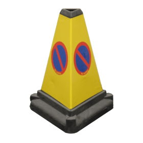 Melba 3 Sided No Waiting Bollard - 1 Piece - 500mm