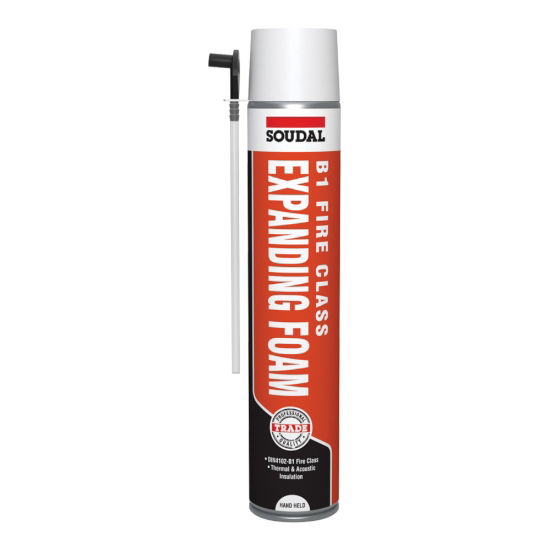 Soudal B1 FireStop Expanding Foam - 750ml