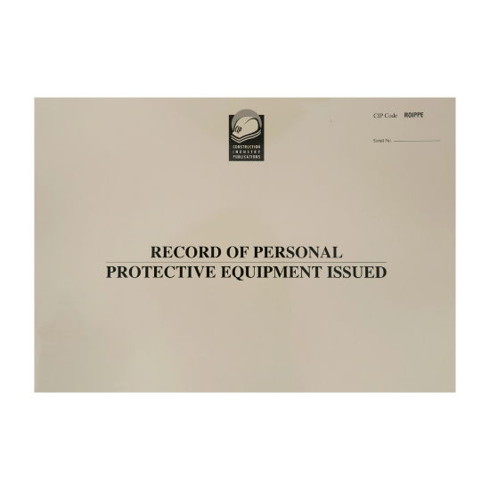 Record of Personal Protective Equipment - from Tiger Supplies Ltd - 555-03-89