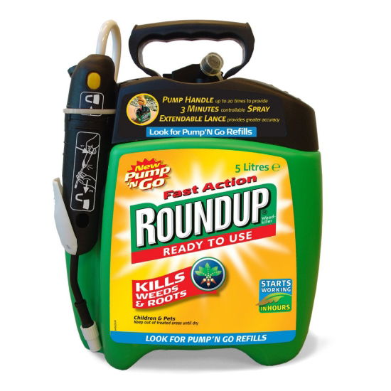 Roundup Pump N Go Weedkiller - 5L