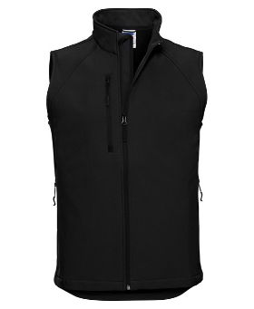 Russell J141M Softshell Gilet - Black