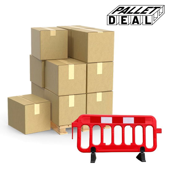 TRAFF TEX™ Pedestrian Barrier – 2m - Pallet of 45