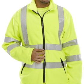 CARFSY Hi Vis Carnoustie Fleece - Yellow