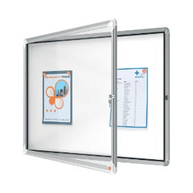 External Magnetic Lockable Notice Board