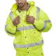 Hi Vis Bomber Jacket