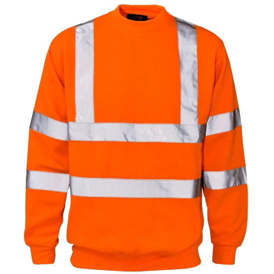 56881- Hi Vis Crew Neck Sweatshirt 