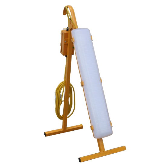 2ft LED Plasterers Light with A-Frame Stand - 110v