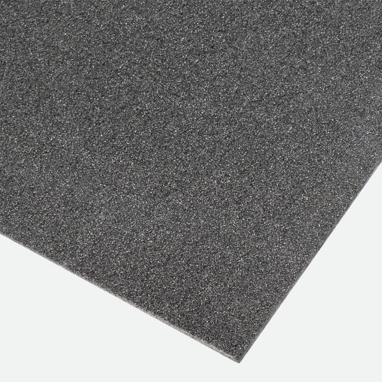 Anti-Slip GRP Flat Sheet - 800mm x 1220mm x 4mm - Black